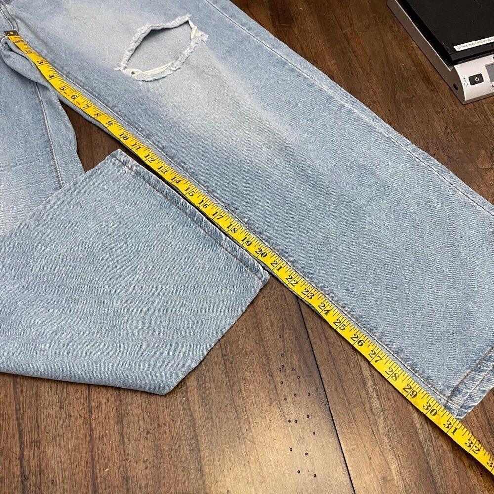 Ripped Baggy Jeans XL/12 - Picture 10 of 10